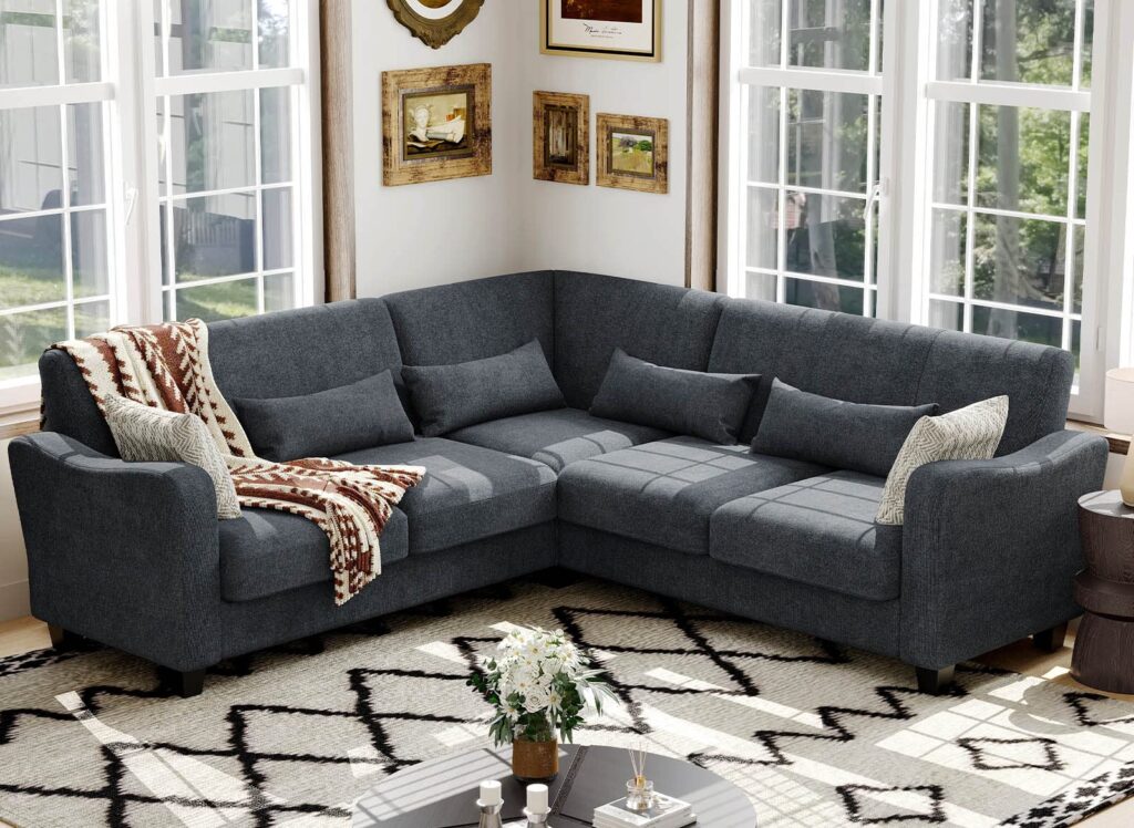Styling a Corner Sofa for Comfort, Functionalit,y and Modern Design

